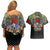 Veteran Dad Couples Matching Off Shoulder Short Dress and Hawaiian Shirt I Am a Veteran Like My Father Before Me