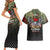 Veteran Dad Couples Matching Short Sleeve Bodycon Dress and Hawaiian Shirt I Am a Veteran Like My Father Before Me