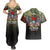 Veteran Dad Couples Matching Summer Maxi Dress and Hawaiian Shirt I Am a Veteran Like My Father Before Me