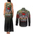 Veteran Dad Couples Matching Tank Maxi Dress and Long Sleeve Button Shirt I Am a Veteran Like My Father Before Me