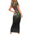 Veteran Dad Family Matching Short Sleeve Bodycon Dress and Hawaiian Shirt I Am a Veteran Like My Father Before Me