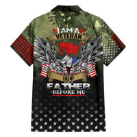 Veteran Dad Family Matching Tank Maxi Dress and Hawaiian Shirt I Am a Veteran Like My Father Before Me