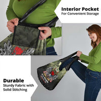 Veteran Dad Grocery Bag I Am a Veteran Like My Father Before Me