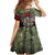 Veteran Dad Kid Short Sleeve Dress I Am a Veteran Like My Father Before Me