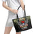 Veteran Dad Leather Tote Bag I Am a Veteran Like My Father Before Me