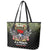 Veteran Dad Leather Tote Bag I Am a Veteran Like My Father Before Me
