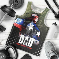 Veteran Dad Men Tank Top I Am a Veteran Like My Father Before Me