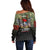 Veteran Dad Off Shoulder Sweater I Am a Veteran Like My Father Before Me