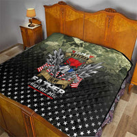 Veteran Dad Quilt I Am a Veteran Like My Father Before Me