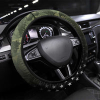 Veteran Dad Steering Wheel Cover I Am a Veteran Like My Father Before Me
