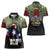 Veteran Dad Women Polo Shirt I Am a Veteran Like My Father Before Me