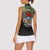 Veteran Dad Women Sleeveless Polo Shirt I Am a Veteran Like My Father Before Me