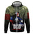 Veteran Dad Zip Hoodie I Am a Veteran Like My Father Before Me