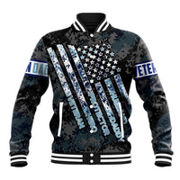 Veteran Hero Protector Husband Daddy Baseball Jacket Veteran Fathers Day