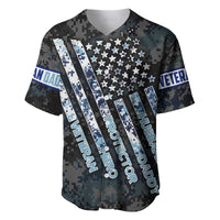 Veteran Hero Protector Husband Daddy Baseball Jersey Veteran Fathers Day