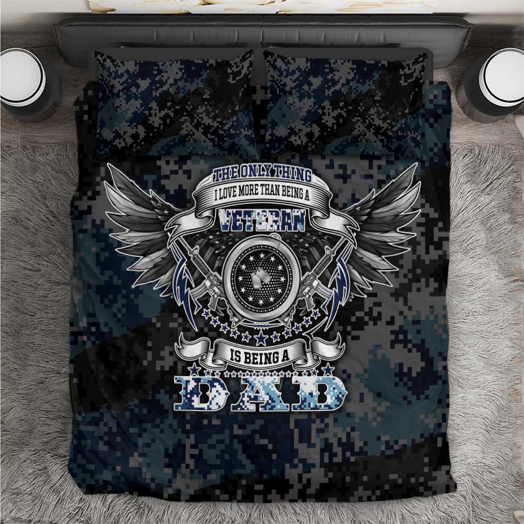 Veteran Hero Protector Husband Daddy Bedding Set Veteran Fathers Day