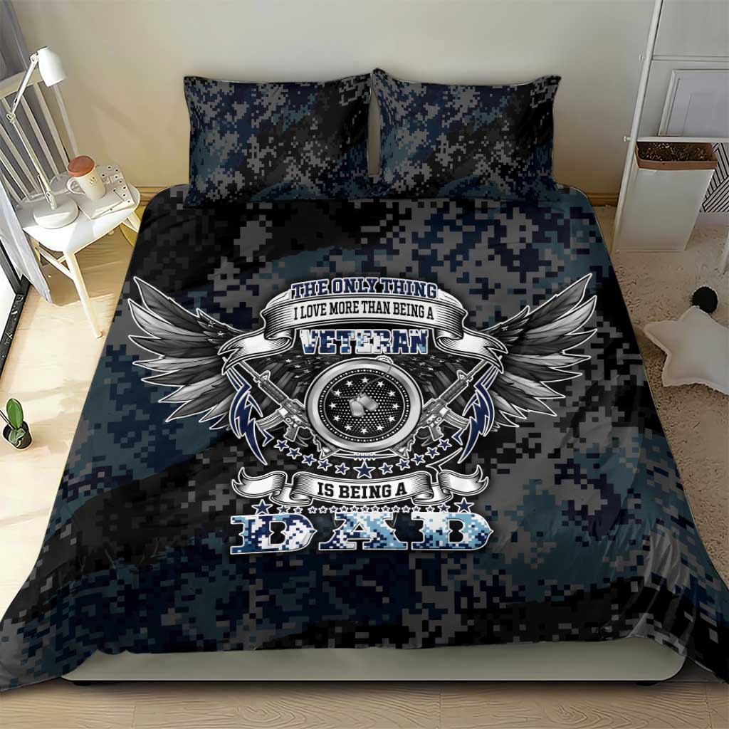 Veteran Hero Protector Husband Daddy Bedding Set Veteran Fathers Day