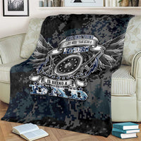Veteran Hero Protector Husband Daddy Blanket Veteran Fathers Day