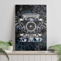 Veteran Hero Protector Husband Daddy Canvas Wall Art Veteran Fathers Day