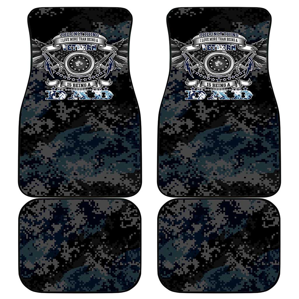 Veteran Hero Protector Husband Daddy Car Mats Veteran Fathers Day
