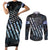 Veteran Hero Protector Husband Daddy Couples Matching Short Sleeve Bodycon Dress and Long Sleeve Button Shirt Veteran Fathers Day
