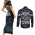 Veteran Hero Protector Husband Daddy Couples Matching Short Sleeve Bodycon Dress and Long Sleeve Button Shirt Veteran Fathers Day