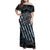Veteran Hero Protector Husband Daddy Family Matching Off Shoulder Maxi Dress and Hawaiian Shirt Veteran Fathers Day