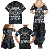 Veteran Hero Protector Husband Daddy Family Matching Summer Maxi Dress and Hawaiian Shirt Veteran Fathers Day