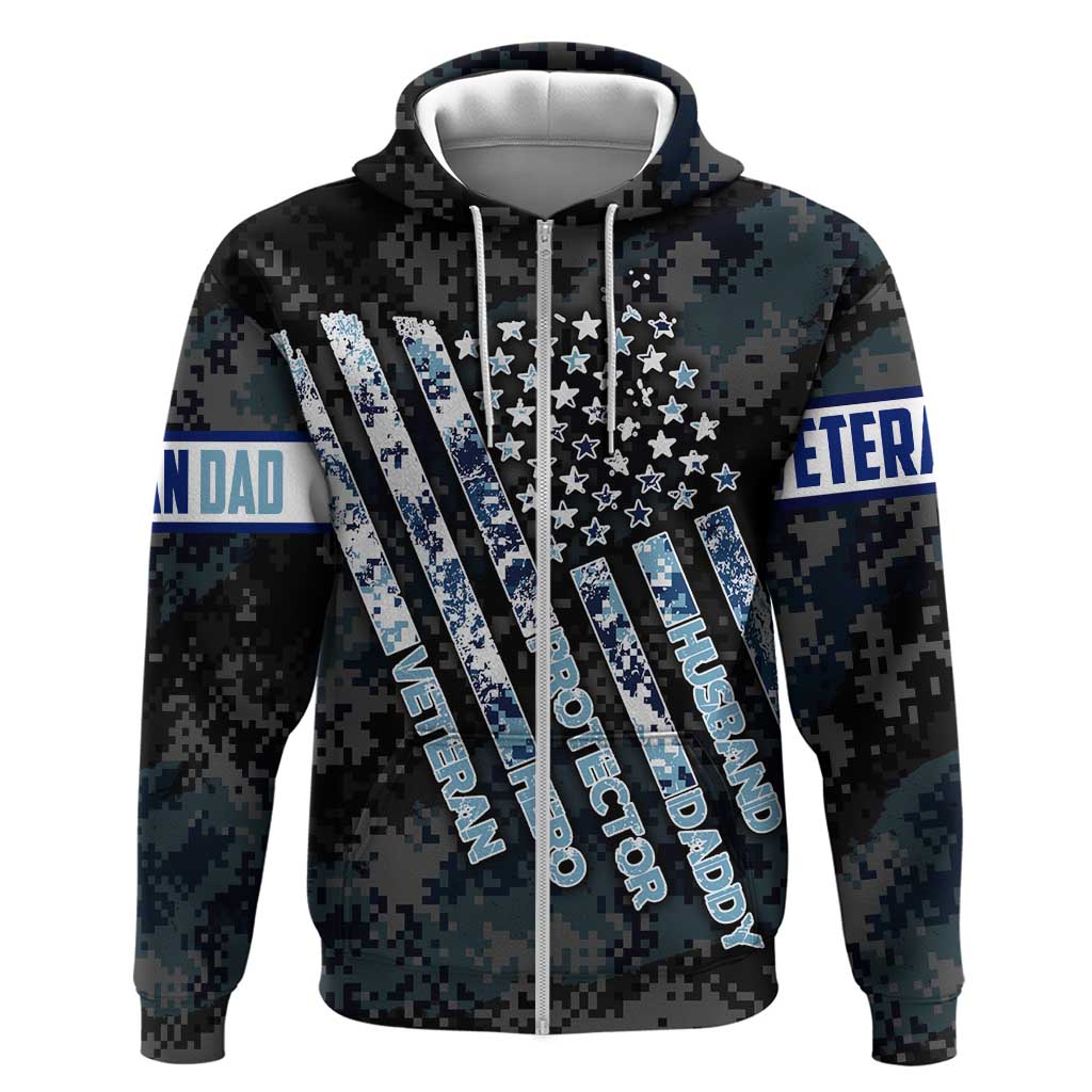 Veteran Hero Protector Husband Daddy Hoodie Veteran Fathers Day