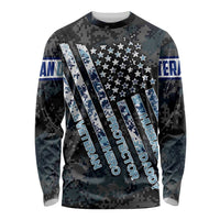 Veteran Hero Protector Husband Daddy Long Sleeve Shirt Veteran Fathers Day