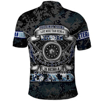 Veteran Hero Protector Husband Daddy Polo Shirt Veteran Fathers Day