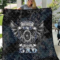Veteran Hero Protector Husband Daddy Quilt Veteran Fathers Day