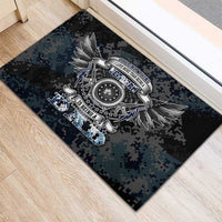 Veteran Hero Protector Husband Daddy Rubber Doormat Veteran Fathers Day