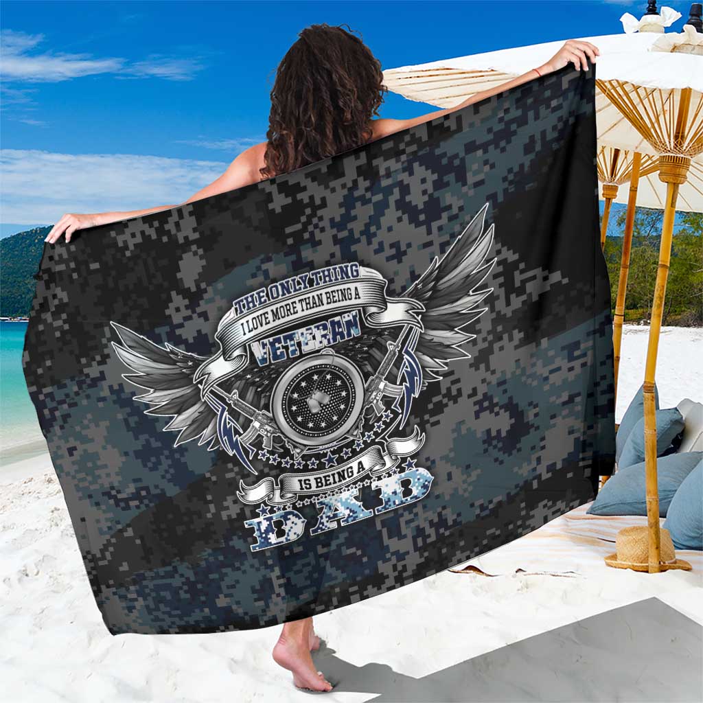 Veteran Hero Protector Husband Daddy Sarong Veteran Fathers Day