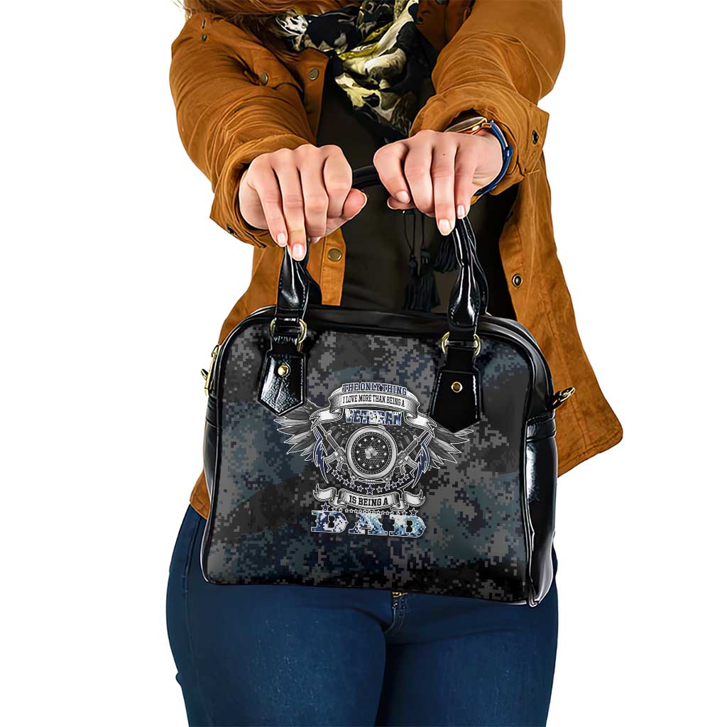 Veteran Hero Protector Husband Daddy Shoulder Handbag Veteran Fathers Day