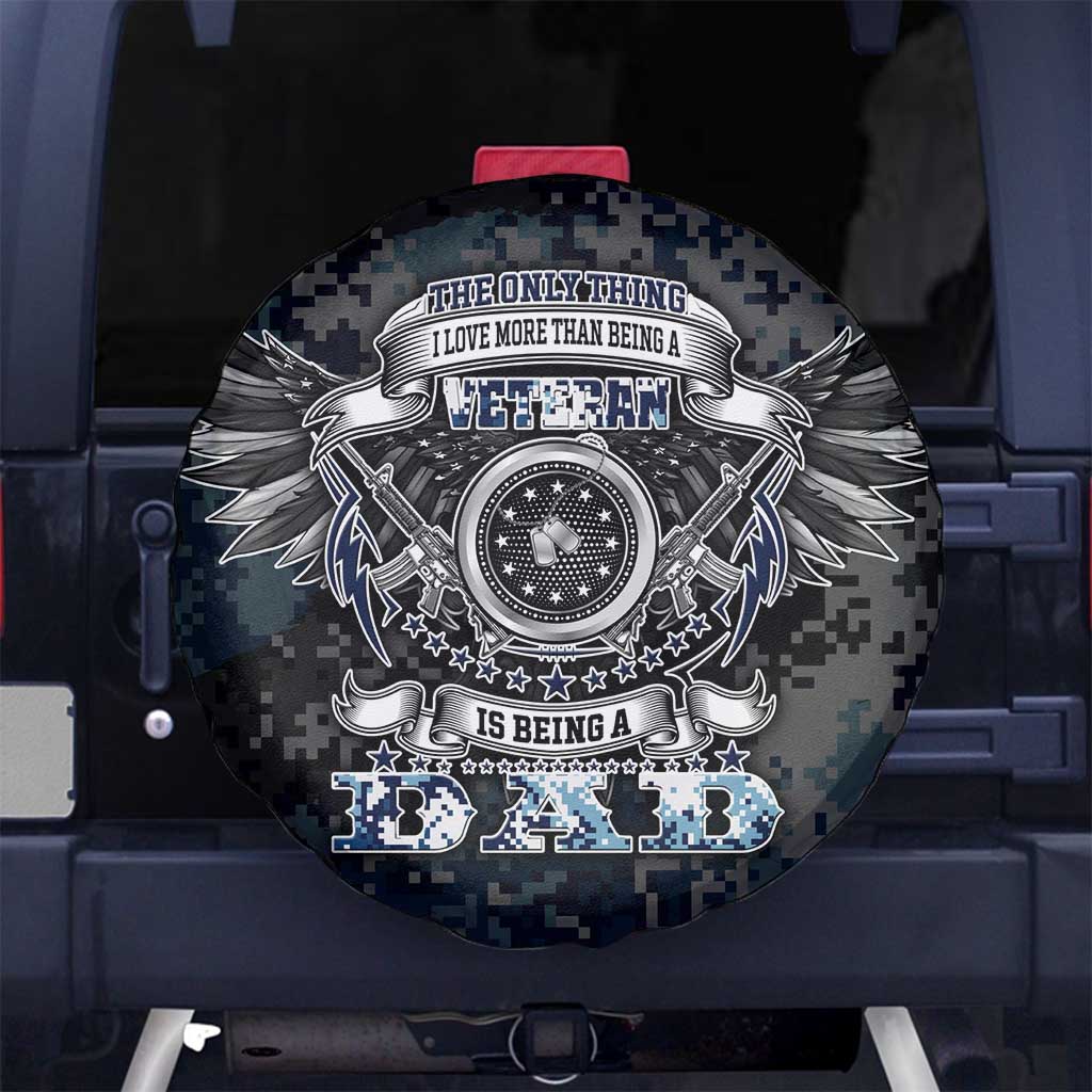 Veteran Hero Protector Husband Daddy Spare Tire Cover Veteran Fathers Day