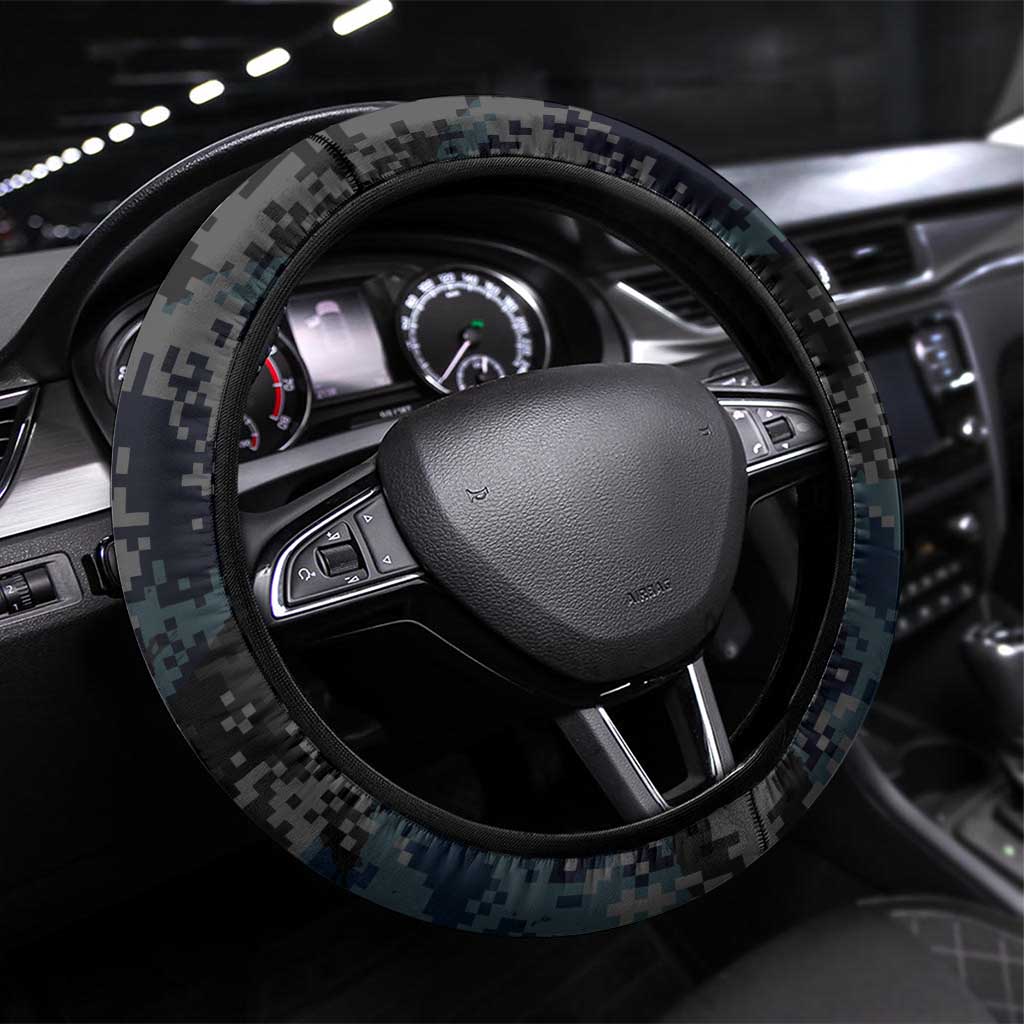 Veteran Hero Protector Husband Daddy Steering Wheel Cover Veteran Fathers Day