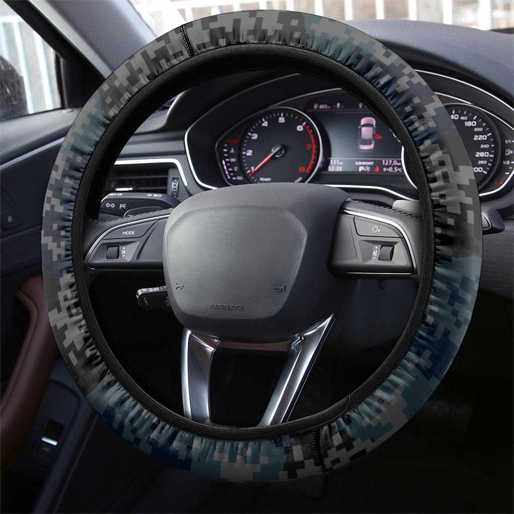 Veteran Hero Protector Husband Daddy Steering Wheel Cover Veteran Fathers Day
