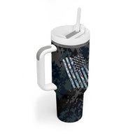 Veteran Hero Protector Husband Daddy Tumbler With Handle Veteran Fathers Day