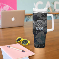 Veteran Hero Protector Husband Daddy Tumbler With Handle Veteran Fathers Day