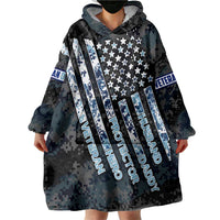Veteran Hero Protector Husband Daddy Wearable Blanket Hoodie Veteran Fathers Day