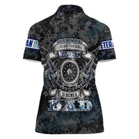 Veteran Hero Protector Husband Daddy Women Polo Shirt Veteran Fathers Day