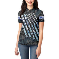 Veteran Hero Protector Husband Daddy Women Polo Shirt Veteran Fathers Day