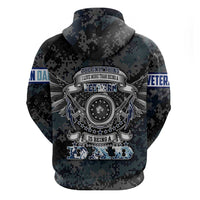 Veteran Hero Protector Husband Daddy Zip Hoodie Veteran Fathers Day