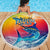 Fishing Dad Beach Blanket Fast Sharp and Strong Like a Sailfish