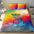 Fishing Dad Bedding Set Fast Sharp and Strong Like a Sailfish