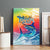 Fishing Dad Canvas Wall Art Fast Sharp and Strong Like a Sailfish