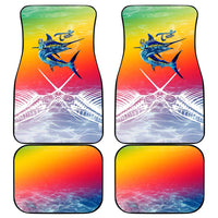 Fishing Dad Car Mats Fast Sharp and Strong Like a Sailfish