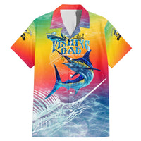 Fishing Dad Family Matching Mermaid Dress and Hawaiian Shirt Fast Sharp and Strong Like a Sailfish