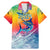 Fishing Dad Family Matching Mermaid Dress and Hawaiian Shirt Fast Sharp and Strong Like a Sailfish